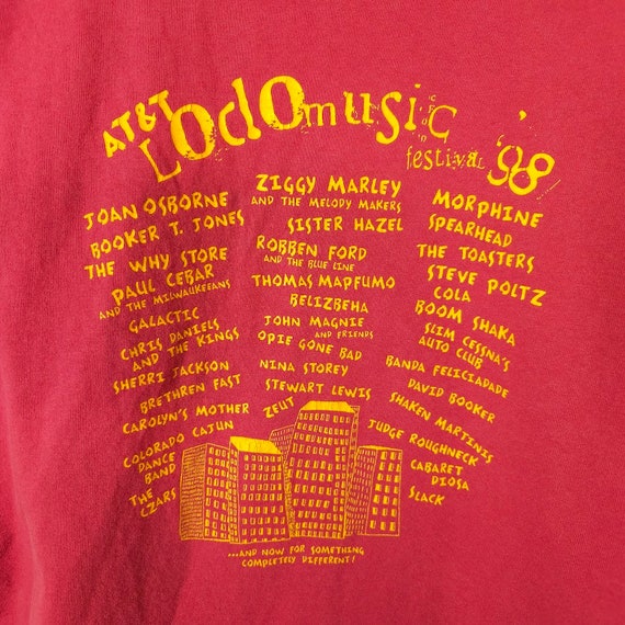 LoDo Music Festival T Shirt Vintage 90s 1998 Joan… - image 6