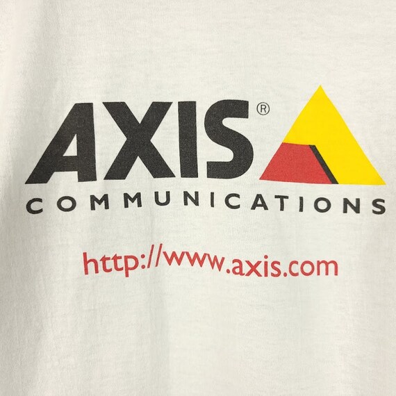 Axis Communications T Shirt Vintage 90s Network V… - image 4