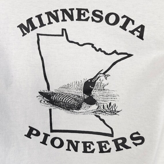 Vintage Minnesota Pioneers T Shirt Mens Size Smal… - image 3