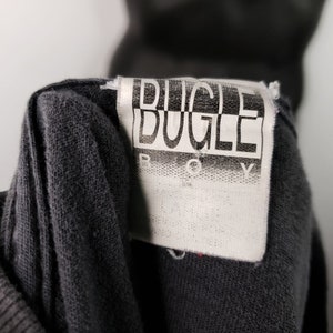 Bugle Boy Surfer T Shirt Vintage 80s React Destroyed Made In USA Mens Size Large image 5