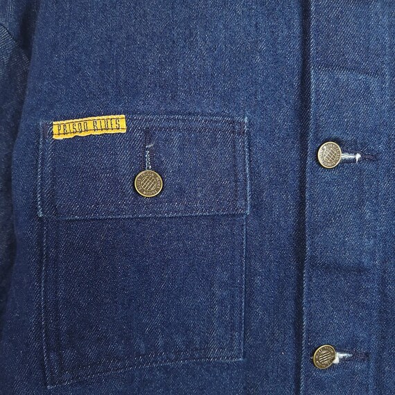 Prison Blues Denim Chore Jacket Vintage 90s Barn Work… Gem