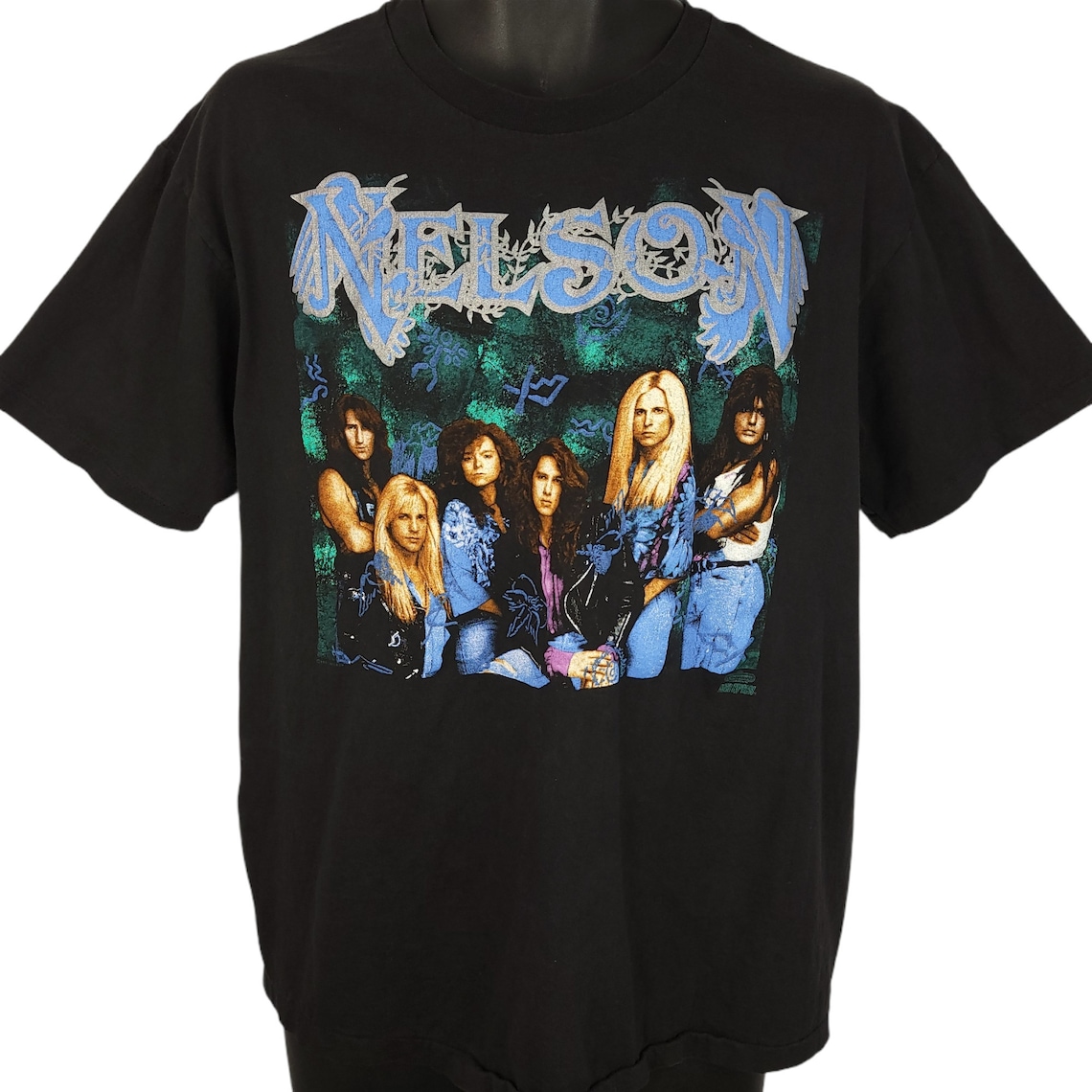 Nelson Band T Shirt Vintage 90s 1991 After the Rain Tour Made Etsy