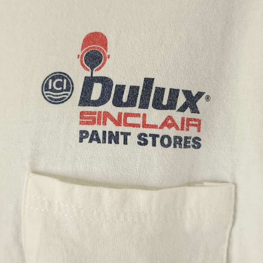 Dulux Sinclair Paint Stores T Shirt Vintage 90s Hands Art Tee Mens