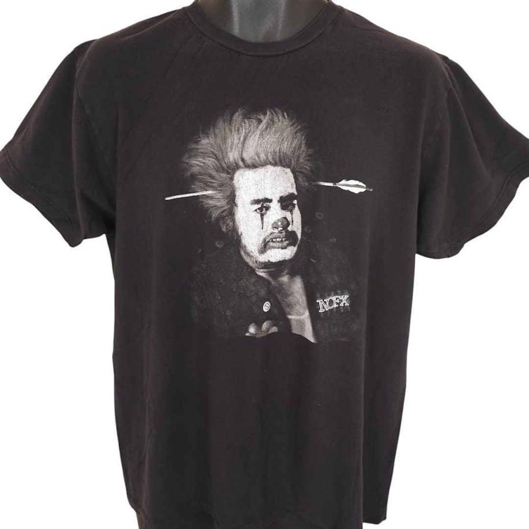 【美品】【激レア】NOFX Cokie the ClownTシャツ XS Vintage NOFX T Shirt Mens Size Large Black Y2K Cokie the