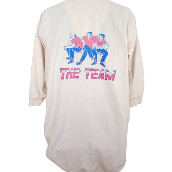Vintage Esleep Pajamas Womens Size Medium Pink 80s 90s Sleep Shirt Striped Etsy UK