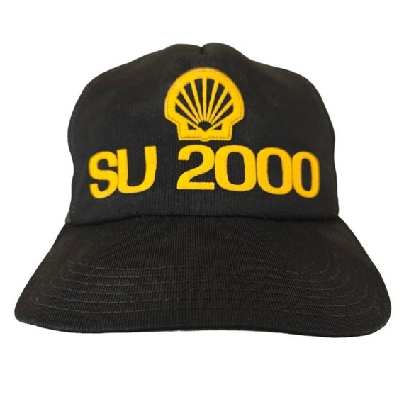 Shell SU 2000 Trucker Hat Mens One Size Vintage 8… - image 1