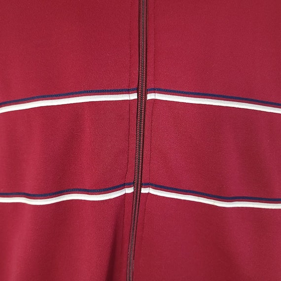 Sports Scene Track Jacket Vintage 80s Full Zip St… - image 2