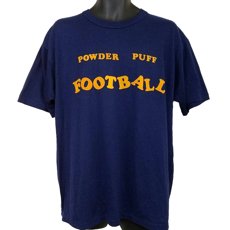 Powder Puff Football T Shirt Vintage 90s Electrifying Elvira 1993 Made