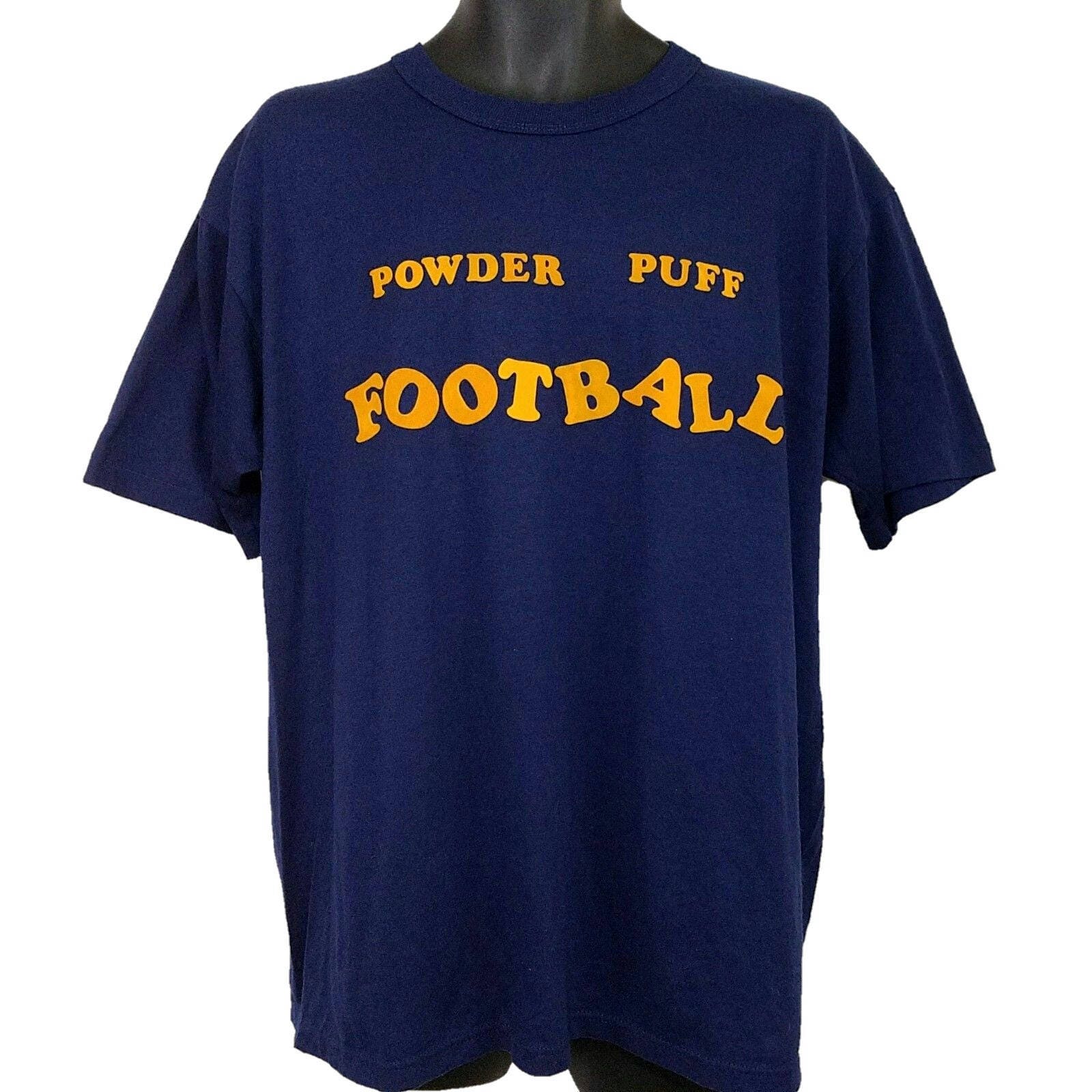 Powder Puff Football T Shirt Vintage 90s Electrifying Elvira Etsy