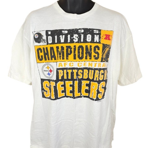 Pittsburgh Steelers Starter T Shirt Vintage 90s 1… - image 1