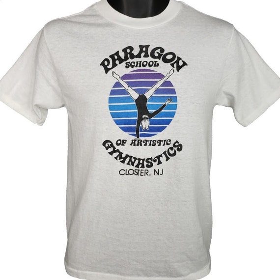Paragon School Of Artistic Gymnastics T Shirt Vintage… Gem