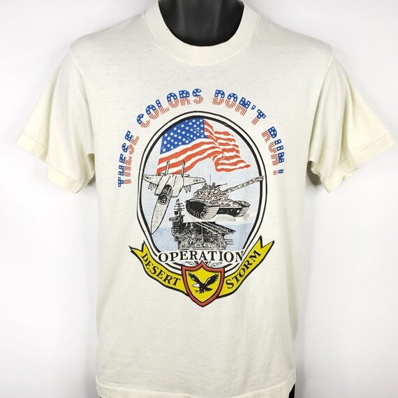 Vintage desert storm t shirt Clearance
