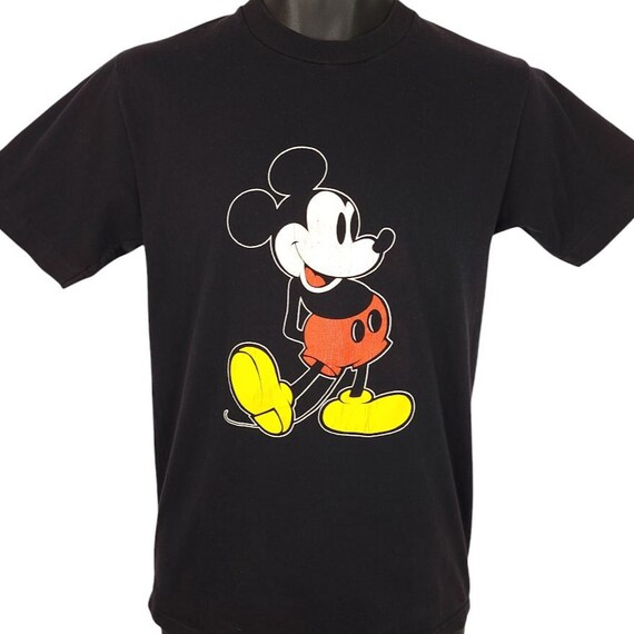Mickey Mouse T Shirt Vintage 90s Disney Character Fashions Mickey Mouse T Shirt Vintage 90s Disney Character Fashions