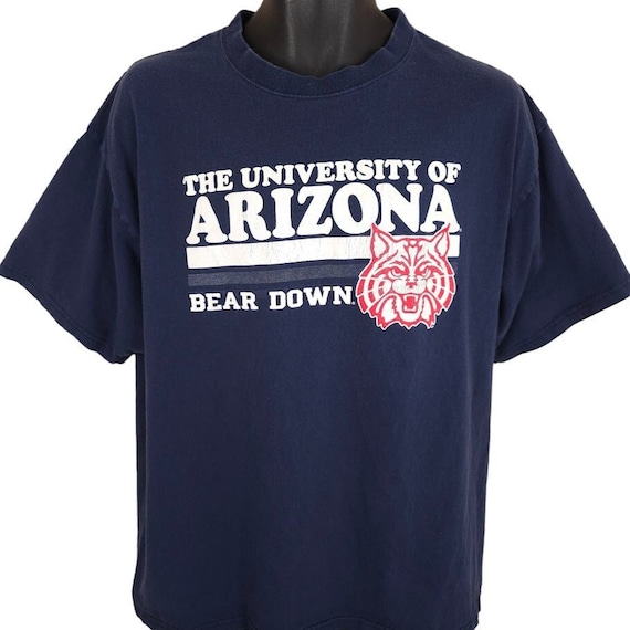 Vintage Arizona Wildcats T Shirt Mens Size XL Blu… - image 1