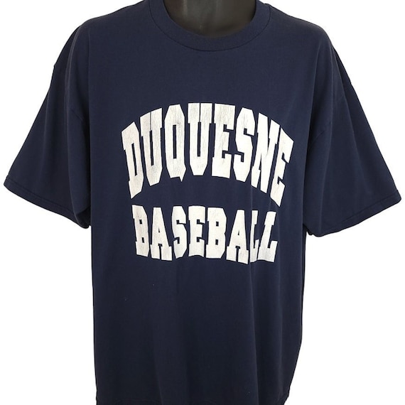 Duquesne Dukes Baseball T Shirt Vintage Y2K 2003 C
