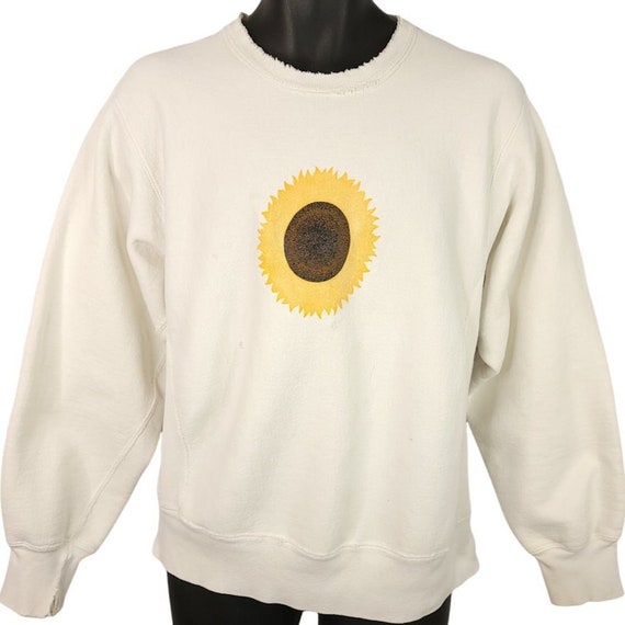 Solar Eclipse Sweatshirt Vintage 90s Reverse Weav… - image 1