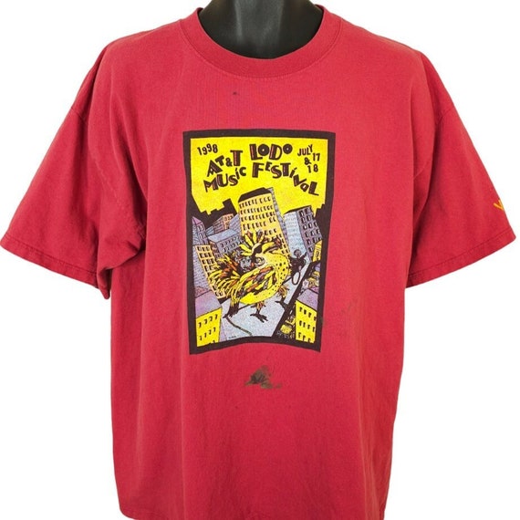 LoDo Music Festival T Shirt Vintage 90s 1998 Joan… - image 1
