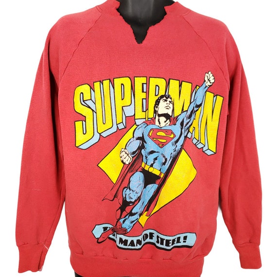 Superman hotsell sweatshirt mens
