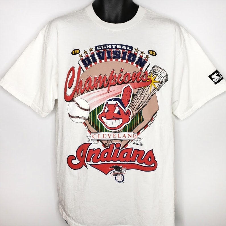 cleveland indians american league champions t shirt