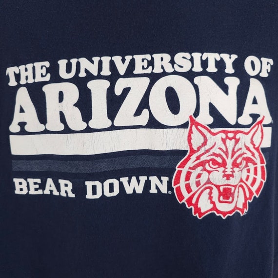 Vintage Arizona Wildcats T Shirt Mens Size XL Blu… - image 2