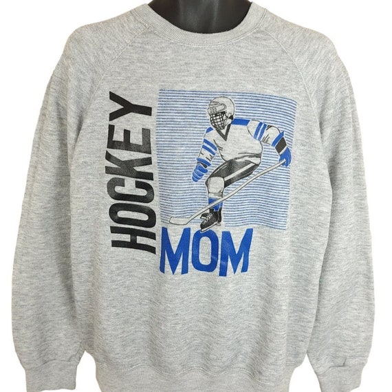 Retro Goalie Mom Soft Style Crewneck Sweatshirt