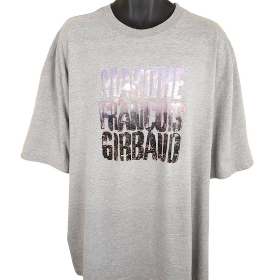 Vintage Marithe Francois Girbaud T Shirt Mens Size 2XL Gray