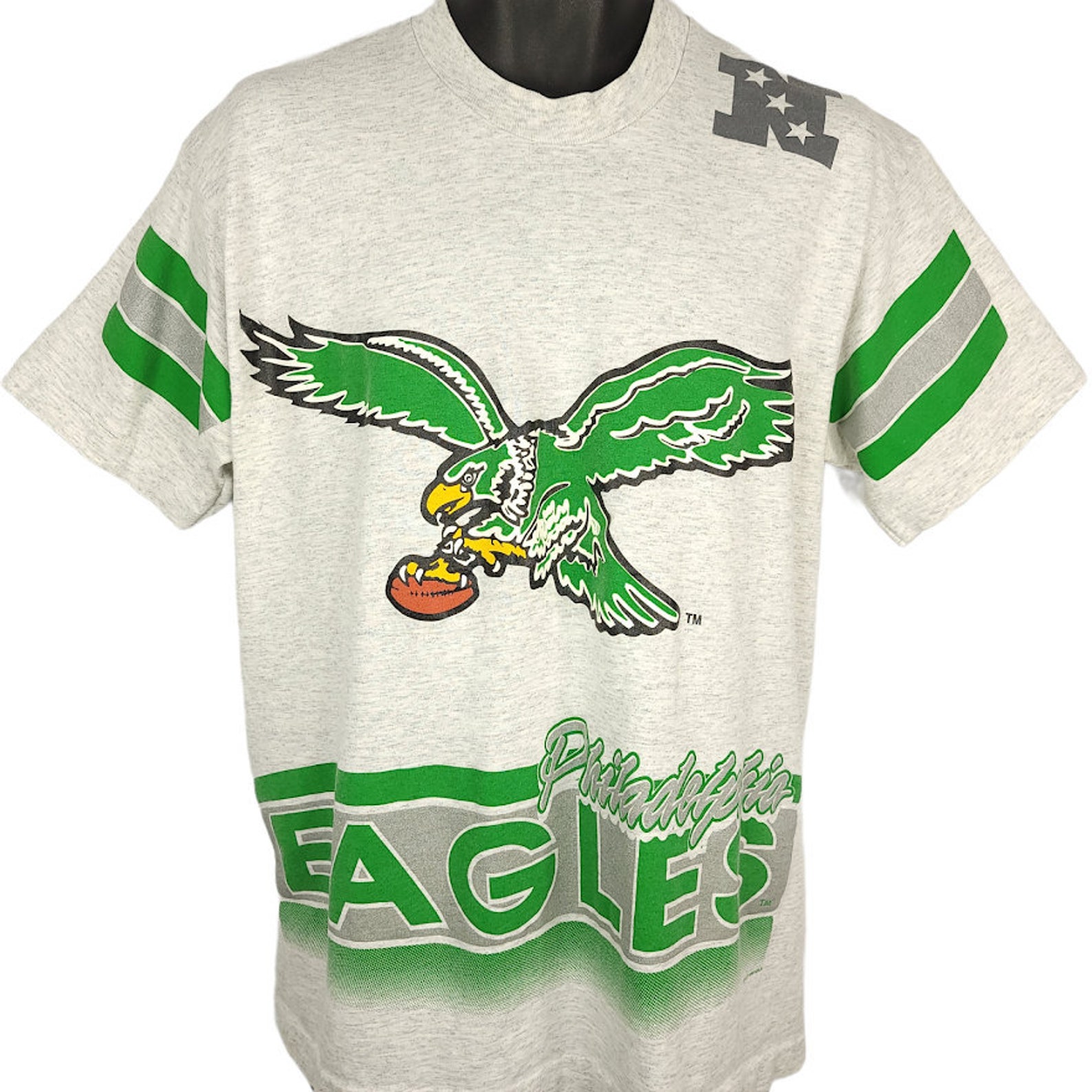 men slogan graphic tee