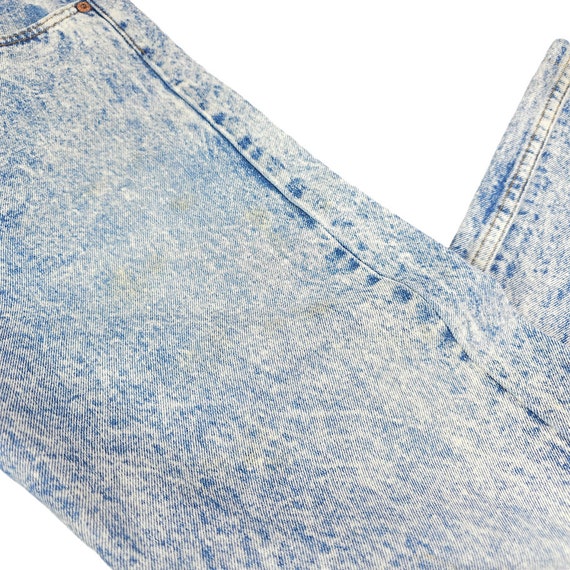 Vintage Levis 501 Acid Wash Jeans Mens Size 30x26… - image 5