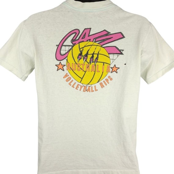 Catz Volleyball Rips T Shirt Vintage 80s Australi… - image 1