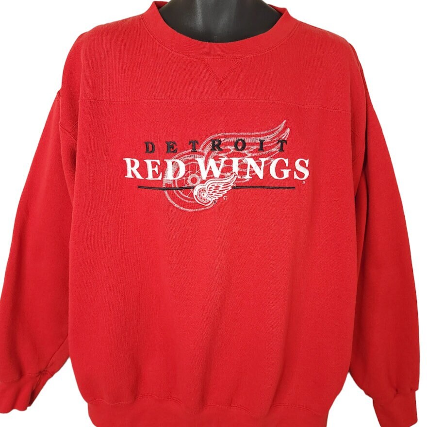 Majestic, Shirts, Vintage Carolina Hurricanes Hockey Gray Crewneck  Pullover Sweatshirt Mens Xxl
