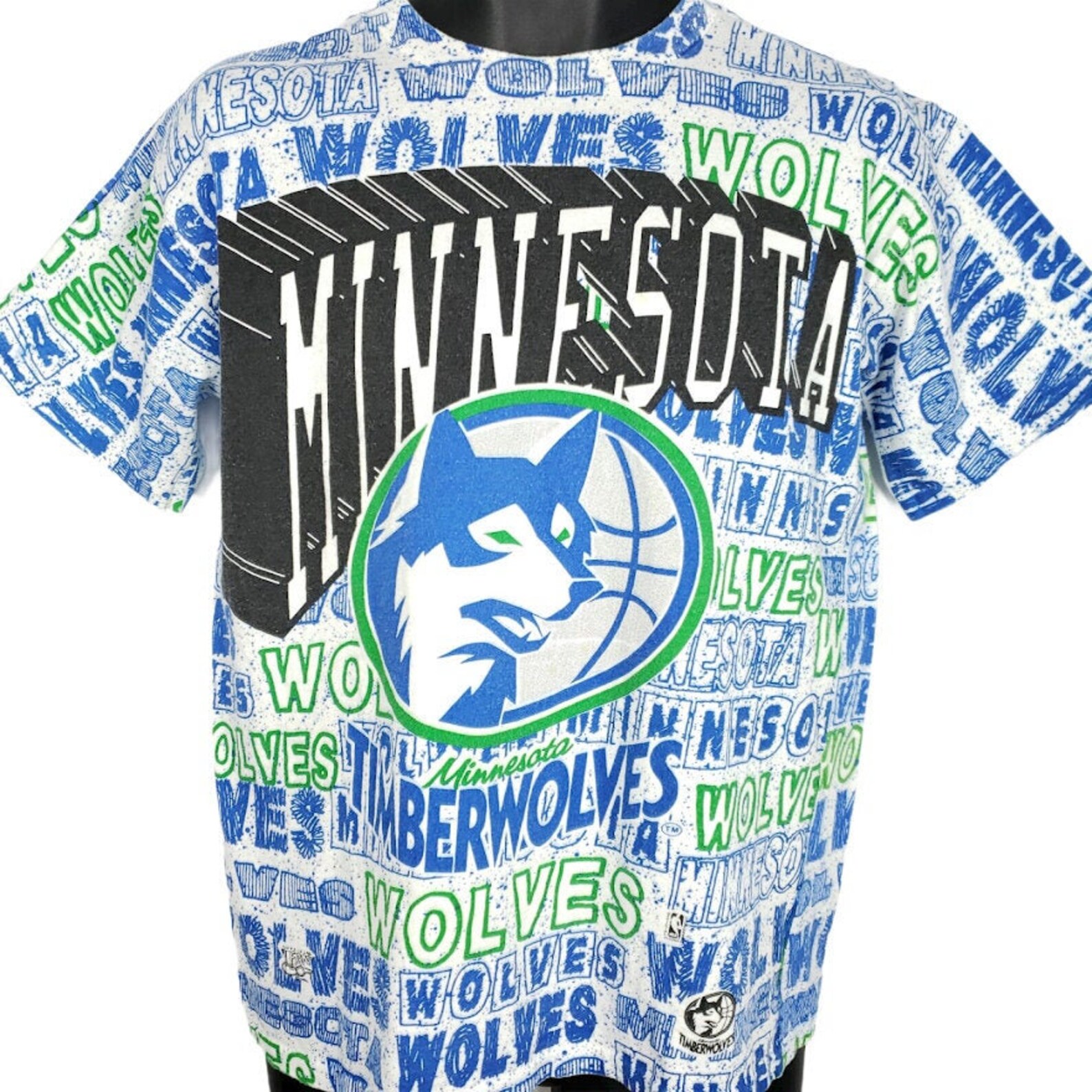 retro timberwolves shirt