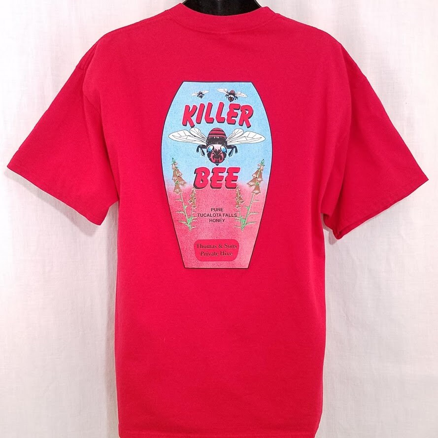 Killer Bee Honey T Shirt Vintage 90s 