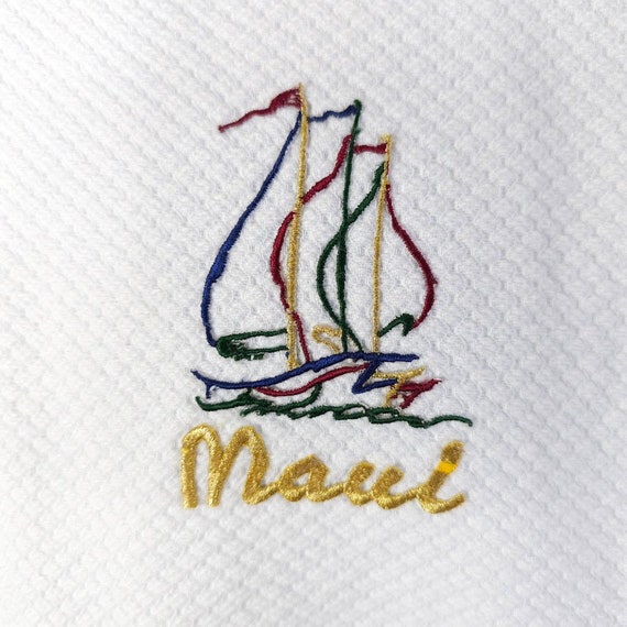 Vintage Maui Sweatshirt Mens Size XL 90s Sailing … - image 2