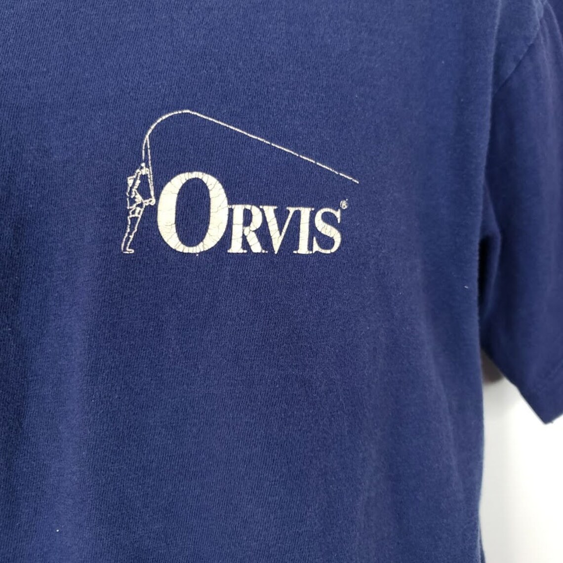 Orvis Fly Fishing T Shirt Vintage 80s Sport Fishing Made In Etsy