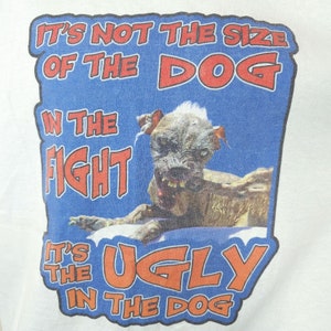 Sam Worlds Ugliest Dog T Shirt Vintage Y2K Ugly Chinese Crested Mens Size Medium image 2
