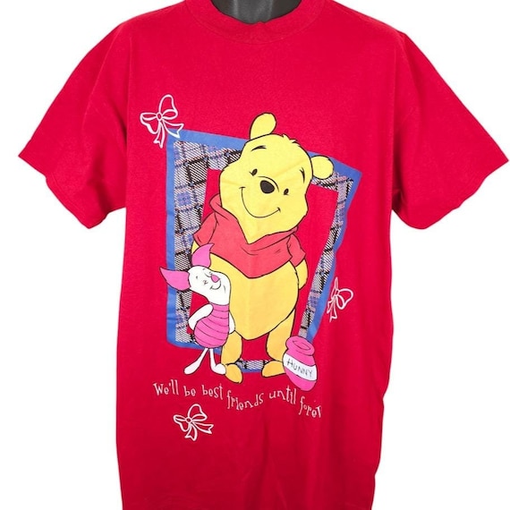 ヴィンテージ くまのプーさん Tシャツ メンズ サイズ 2XL ホットピンク 