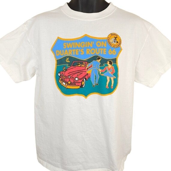 Route 66 T Shirt Mens Size Large Vintage 90s Y2K … - image 1