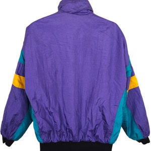 Vintage Members Only Bomber Jacket Mens Size Large 90s Reversible