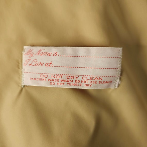Puffy Puffer Parka Jacket Vintage 70s Brown Orang… - image 6