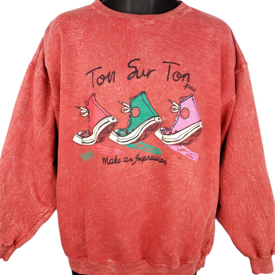 ton sur ton sweatshirt