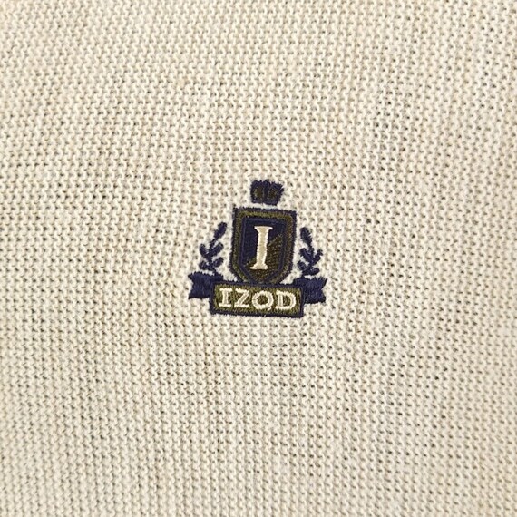 Izod Cardigan Sweater Vintage 80s 90s Grandpa Sweater Made