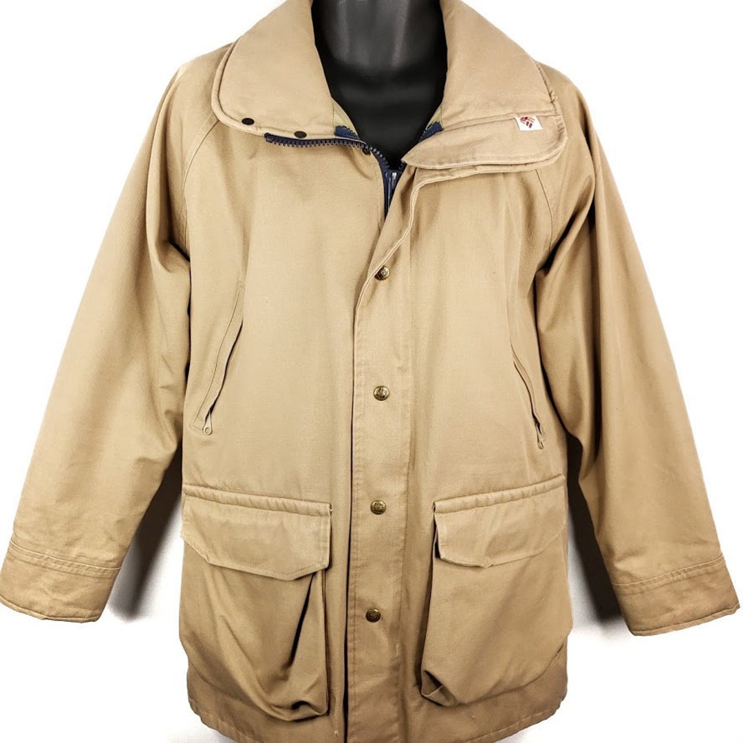 Columbia Gore Tex Field Jacket Vintage 80s 90s Coat Made in USA