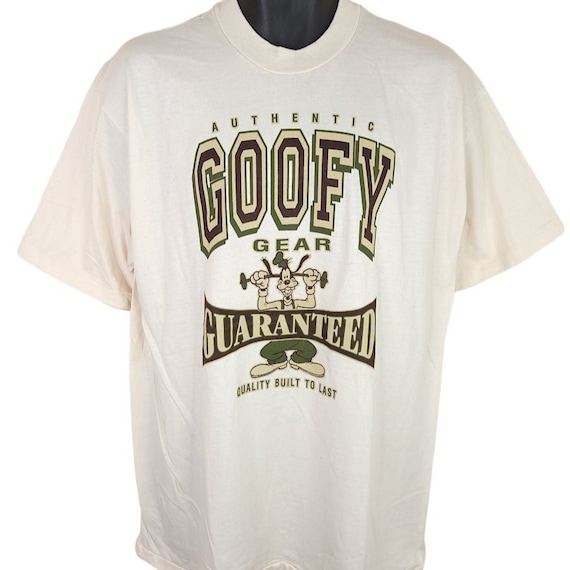 Goofy T Shirt Vintage 90s Authentic Gear Disney Store Tag Made in