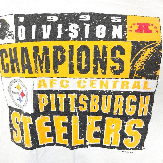 Pittsburgh Steelers Starter T Shirt Vintage 90s 1… - image 2