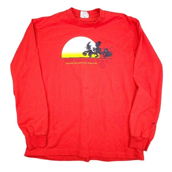 Vintage Halloween 5K Run T Shirt Mens Size Large … - image 1