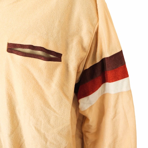 Vintage Rockabilly Sweatshirt Mens Size XL Beige … - image 2