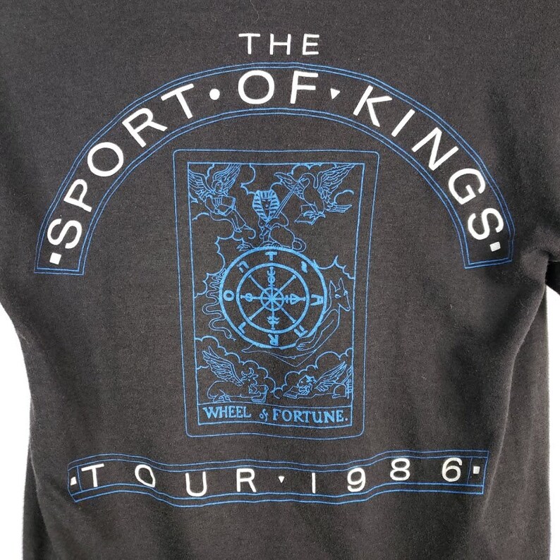 Triumph Band T Shirt Vintage 80s 1986 the Sport of Kings Tour Etsy