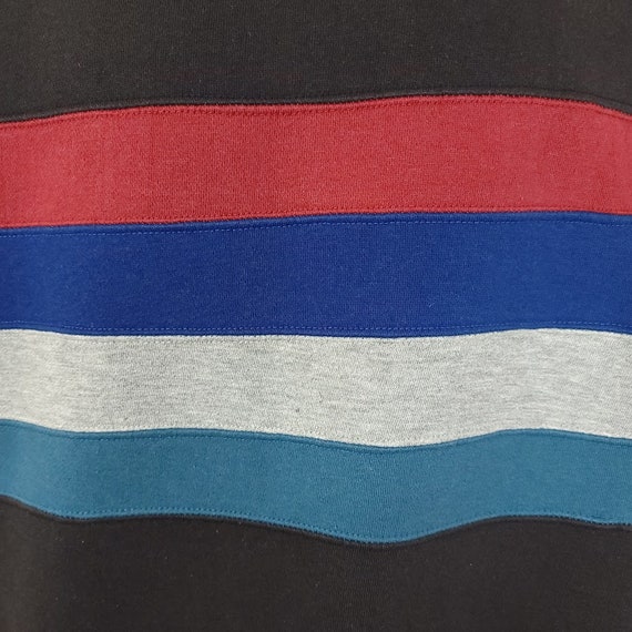 Striped Crewneck Sweatshirt Vintage 80s 90s Jumpe… - image 2