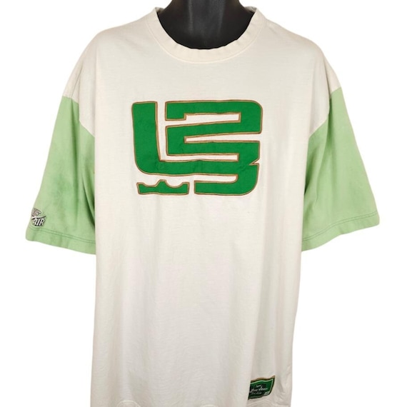 Vintage Lebron James T Shirt Mens Size 3XL White Y2K Nike Air NBA Basketball Etsy Canada