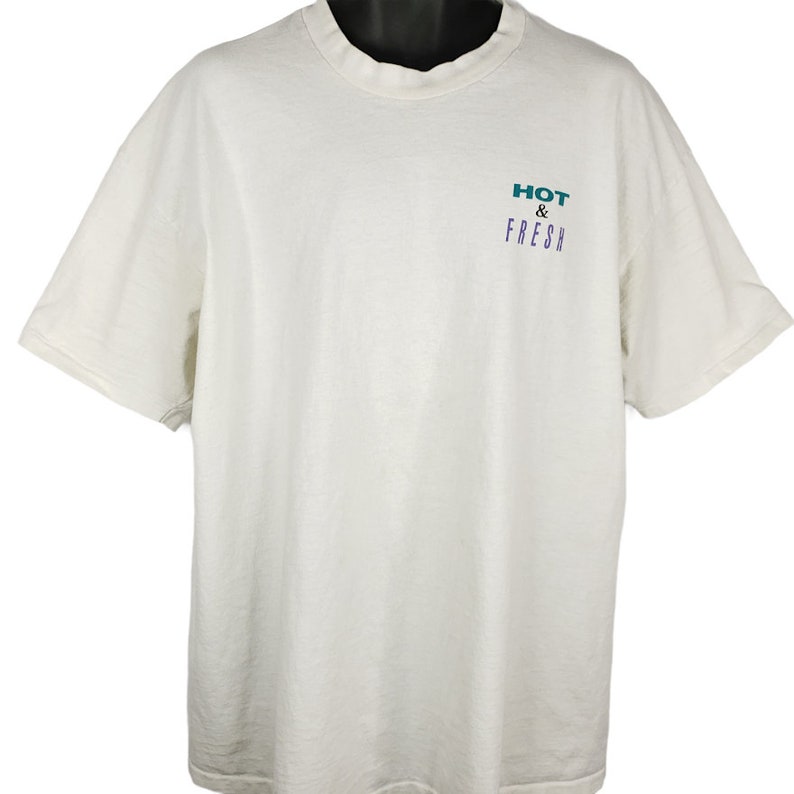 Spermies Deli T Shirt Vintage 90s Hot /& Fresh Open 24 Hours Made In USA Mens Size 2XL